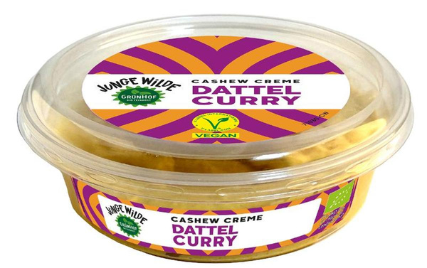 Produktfoto zu Cashew Creme Dattel Curry 150g Grünhof
