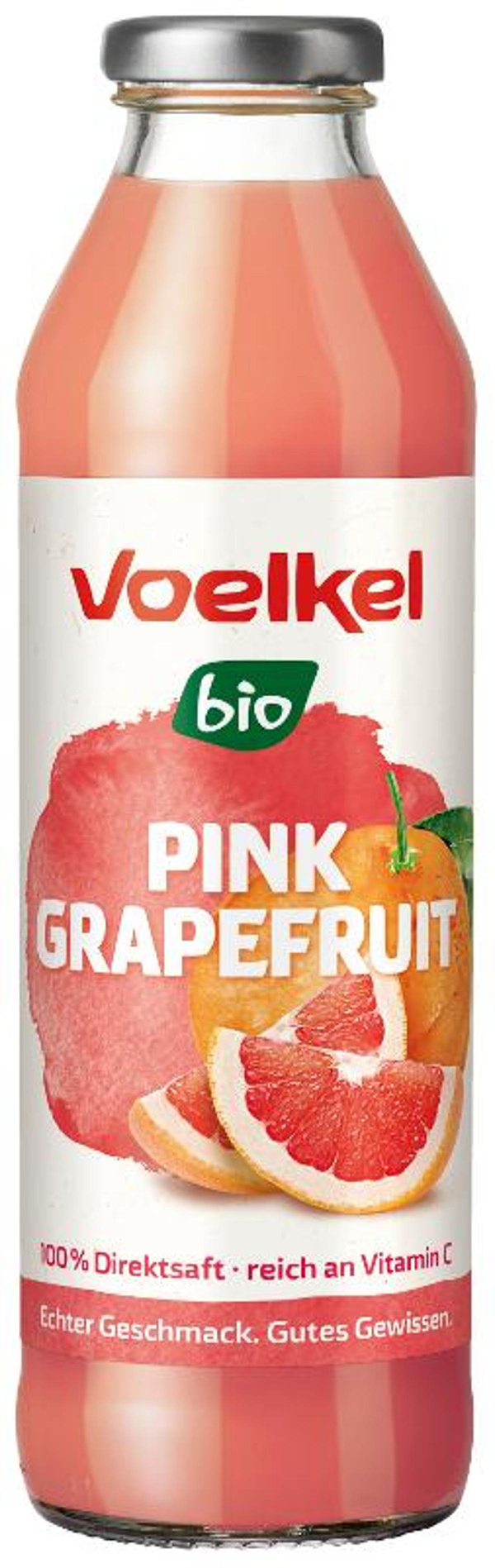 Produktfoto zu Pink Grapefruitsaft 0,5l Voelkel