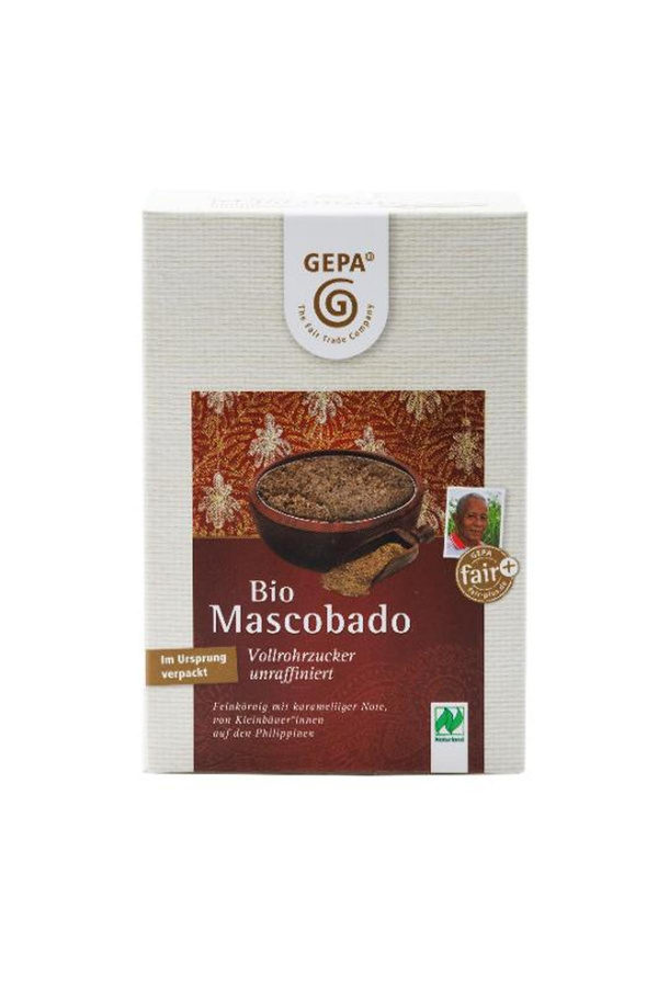 Produktfoto zu VPE Mascobado Zucker unraffinierter Vollrohrzucker 5x500g GEPA