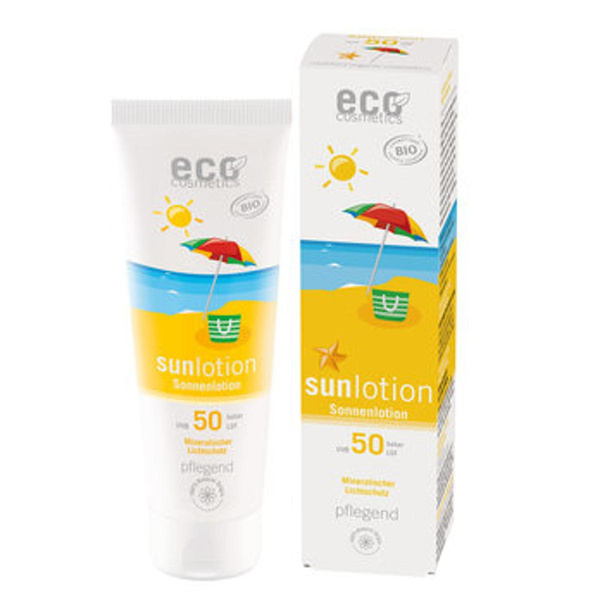 Produktfoto zu Sonnenlotion LSF 50 125ml eco cosmetics