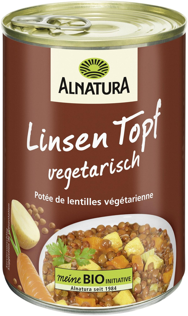 Produktfoto zu Linseneintopf 400g Alnatura