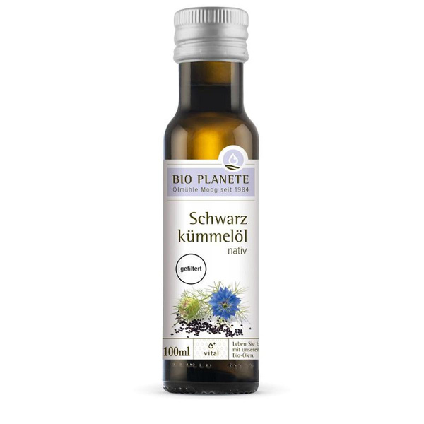 Produktfoto zu Schwarzkümmelöl nativ gefiltert 100ml Bio Planète