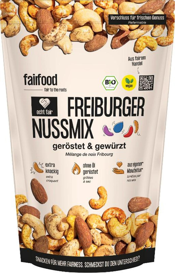 Produktfoto zu Freiburger Nussmix geröstet 125g Fairfood