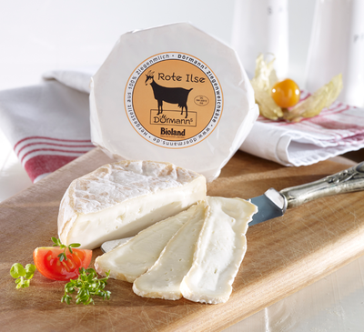 Produktfoto zu Rote Ilse Ziegencamembert ca. 140g Dörmanns