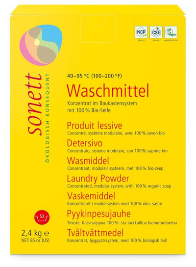 Produktfoto zu Waschmittel Pulver Konzentrat 2,4kg Sonett