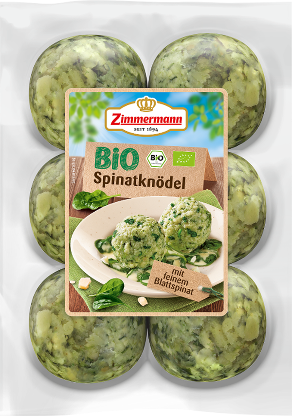 Produktfoto zu Spinatknödel 400g Zimmerman