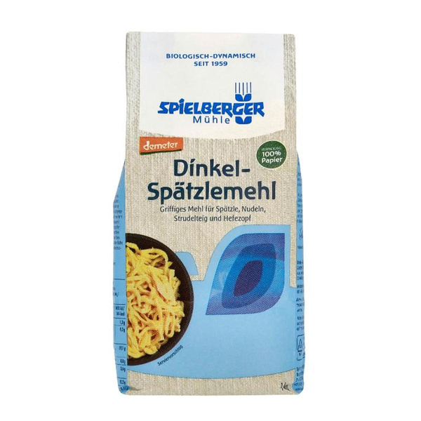Produktfoto zu Dinkel Spätzlemehl 1kg SPI