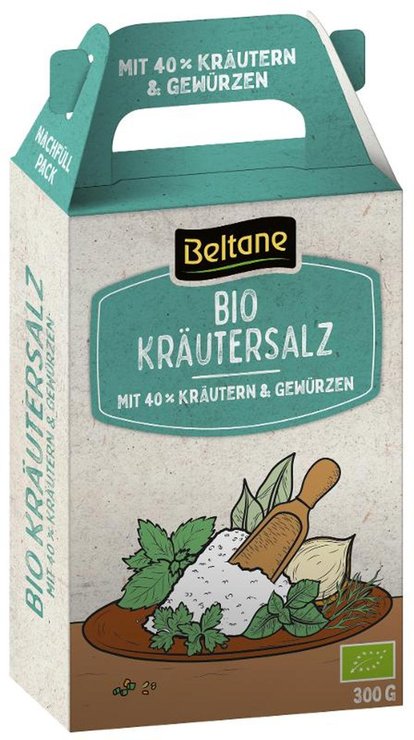 Produktfoto zu Kräutersalz Nachfüllpackung 300g Beltane