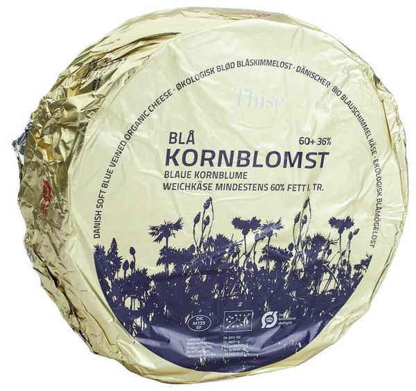 Produktfoto zu Blaue kornblume ca. 180g Thise Mejeri