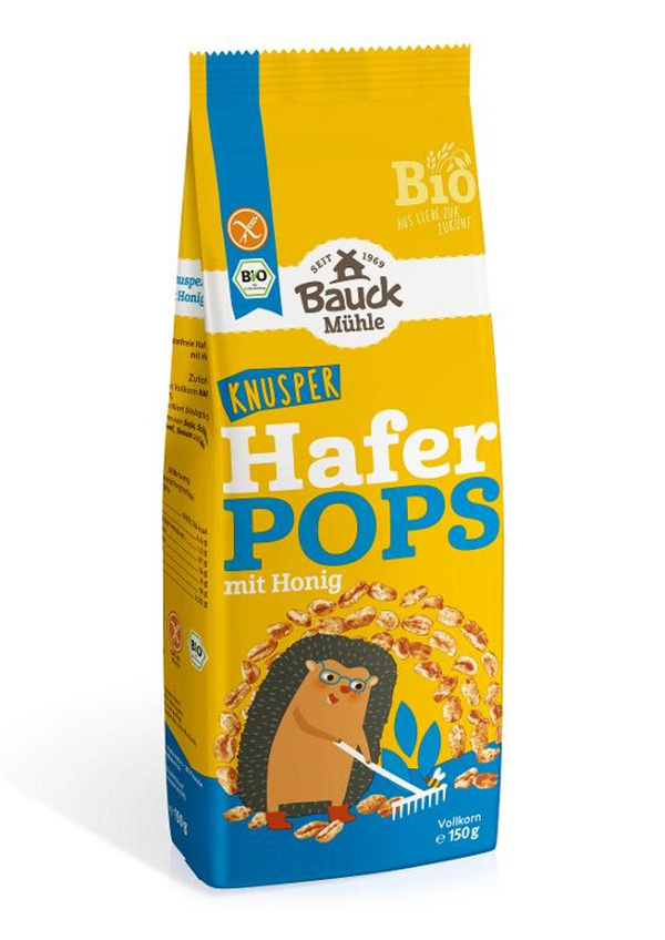 Produktfoto zu Haferpops glutenfrei 150g Bauckhof