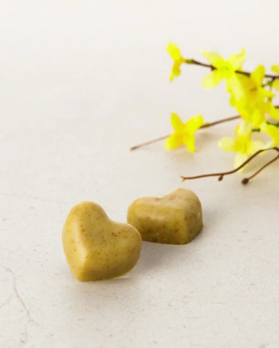 Produktfoto zu Herzchenseife mit Orange und Zierbelöl 25g Ströher Naturprodukte
