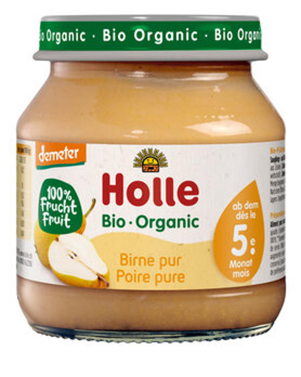 Produktfoto zu VPE Babykost Birne pur 6x125g Holle