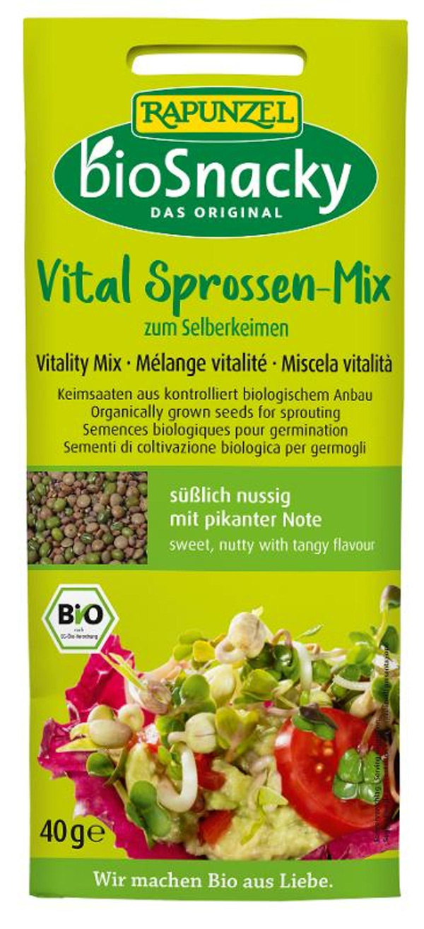Produktfoto zu Keimsaat Vital Sprossen-Mix bioSnacky Rapunzel