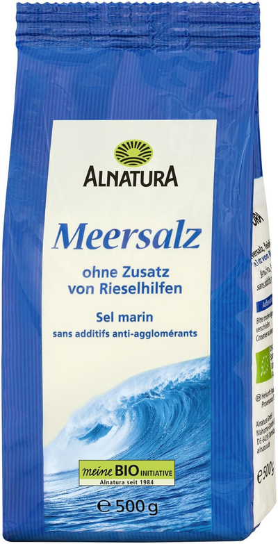 Produktfoto zu Meersalz 500g Alnatura