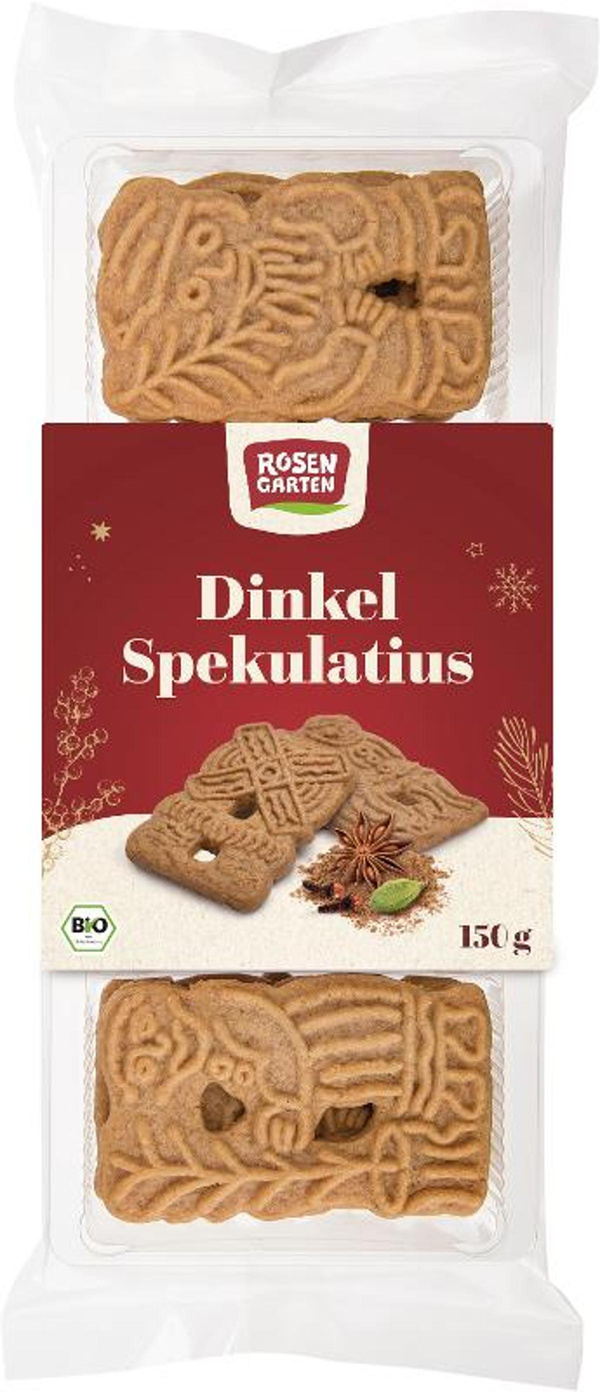 Produktfoto zu Dinkel Spekulatius 150g Rosengarten
