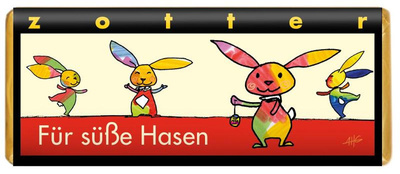 Produktfoto zu Schokolade "Für süße Hasen" 70g Zotter
