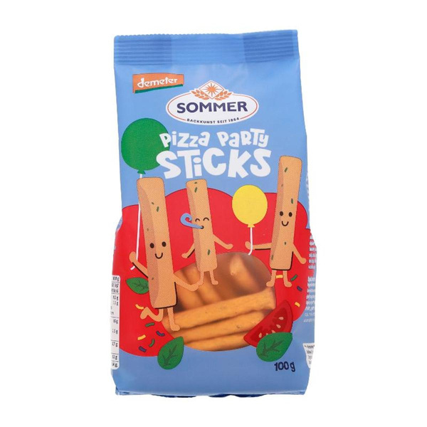 Produktfoto zu Dinkel Kinder Pizzaparty-Stängel 100g Sommer