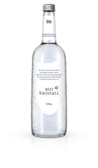 Produktfoto zu VPE Wasser still Bio Kristall  6x0,75L