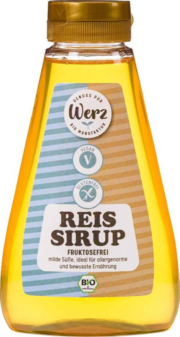 Produktfoto zu Reissirup glutenfrei 460g WERZ