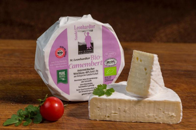 Produktfoto zu Camembert natur 180g St. Leonhardter Biokäserei