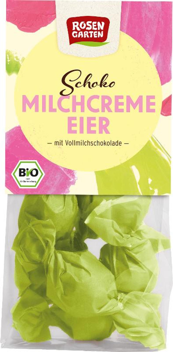 Produktfoto zu Milchcreme Eier in Vollmilch 85g Rosengarten