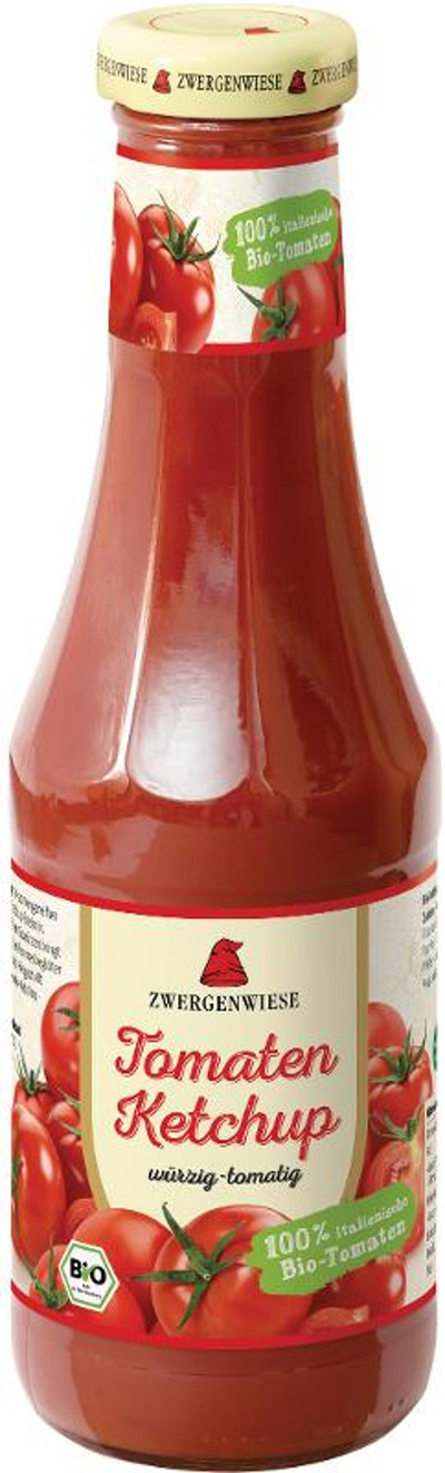 Produktfoto zu Tomaten Ketchup 500 ml Zwergenwiese