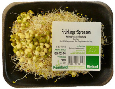 Produktfoto zu Frühlingssprossen samenfest 100g KeimlandSprossen