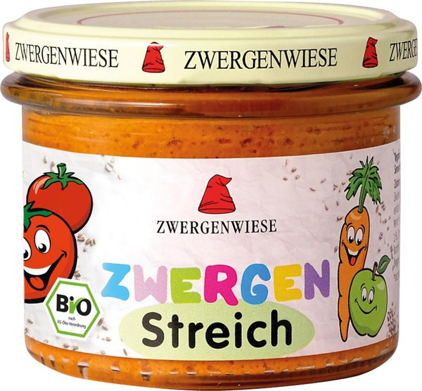 Produktfoto zu Brotaufstrich  Zwergenstreich 180g  Zwergenwiese