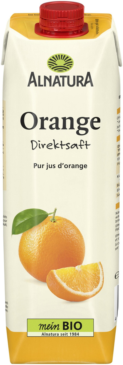 Produktfoto zu Orangensaft 1 l Alnatura