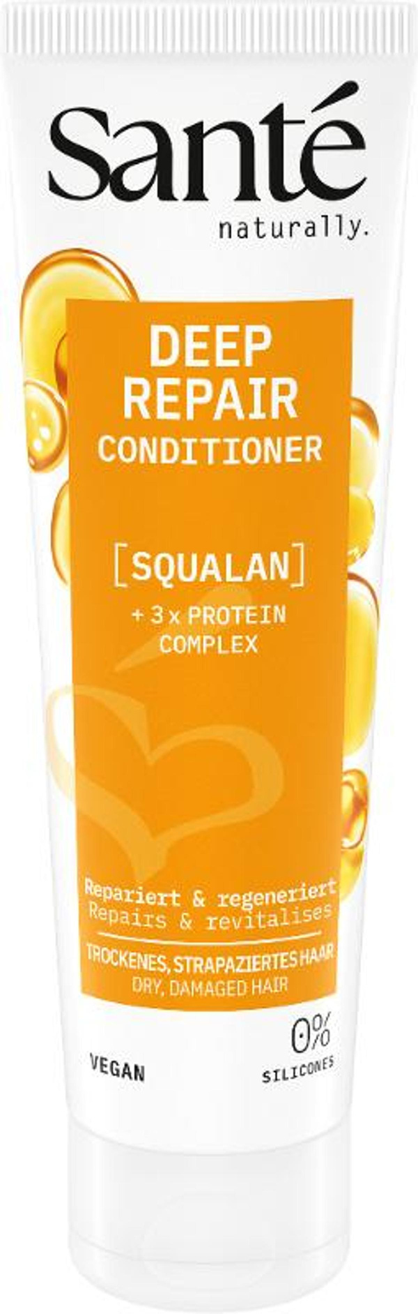 Produktfoto zu Deep Repair Spülung Squalan 150ml Sante