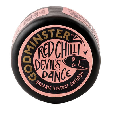 Produktfoto zu Cheddar Red Chilli 200g Godminster