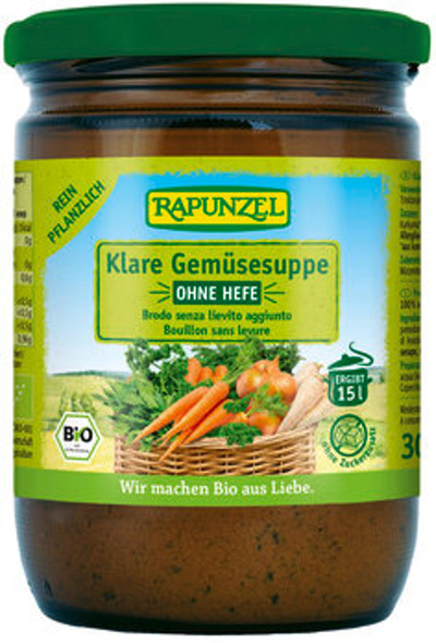 Produktfoto zu Klare Suppe ohne Hefe 300g Rapunzel