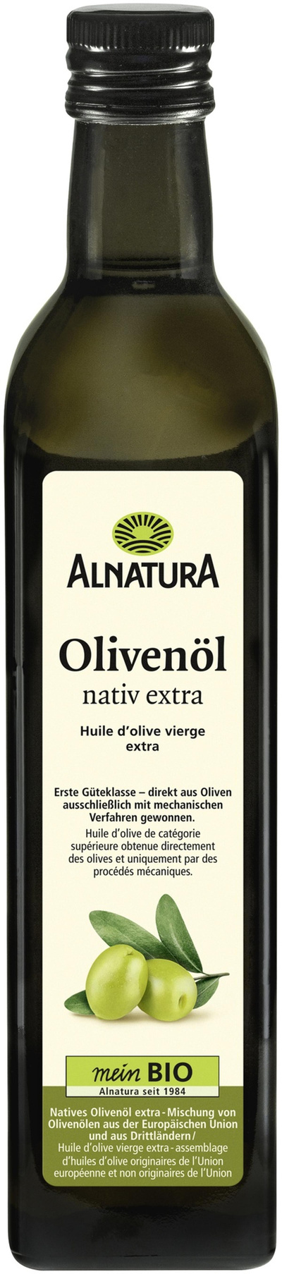 Produktfoto zu Olivenöl 500 ml Alnatura