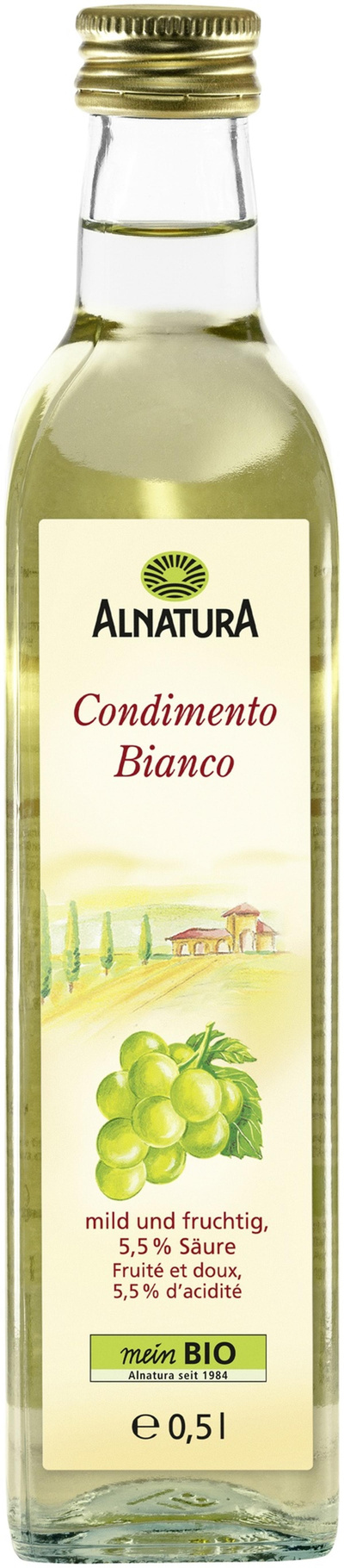 Produktfoto zu Condimento Bianco 500 ml Alnatura
