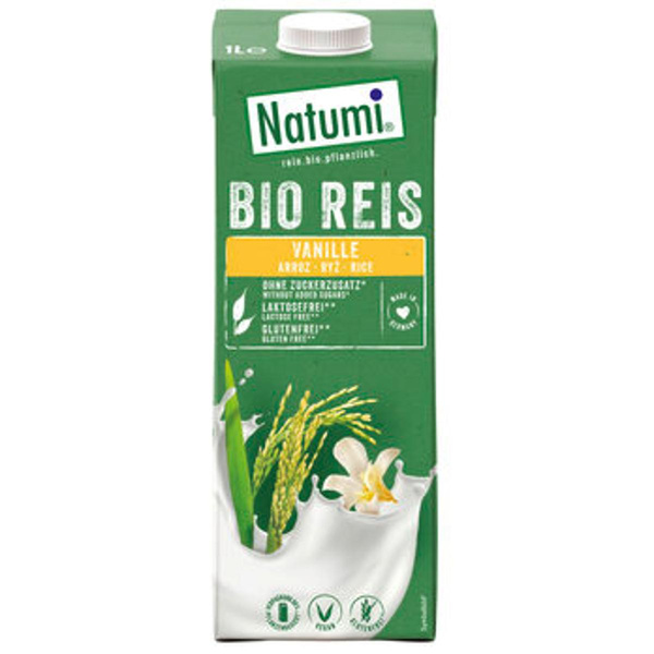 Produktfoto zu VPE Reisdrink Vanille 8x1l Natumi