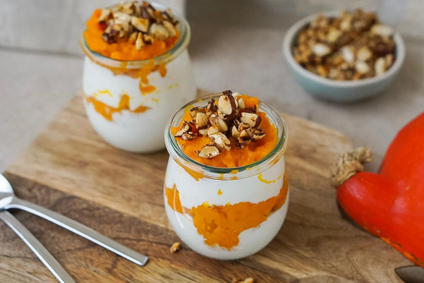 Produktfoto zu Rezept der Woche "Kürbis Dessert"