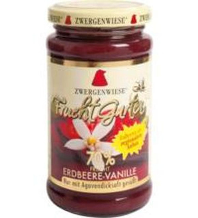 Produktfoto zu Brotaufstrich   Fruchtaufstrich 70% Erdbeer-Vanille 225g  Zwergenwiese