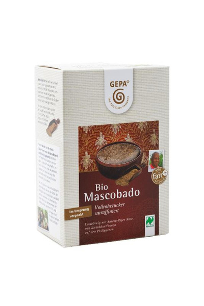 Produktfoto zu VPE Mascobado Zucker unraffinierter Vollrohrzucker 5x500g GEPA