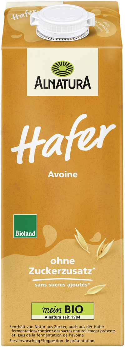 Produktfoto zu VPE Hafer Drink Natur 8x1 l ALN