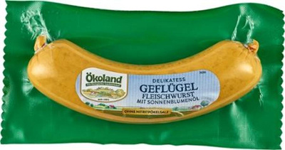 Produktfoto zu Delikatess-Geflügel-Fleischwurst 180g Ökoland