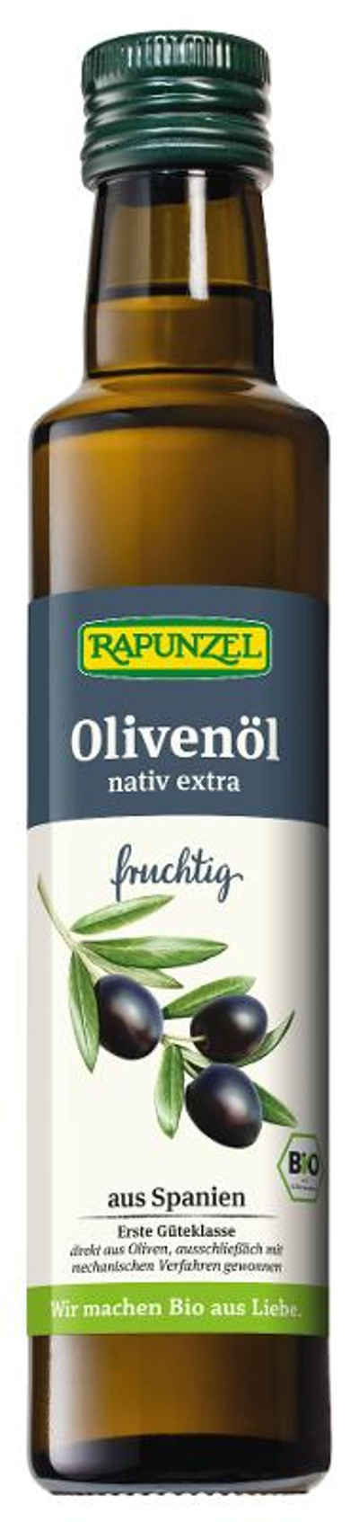 Produktfoto zu Olivenöl fruchtig 250ml Rapunzel