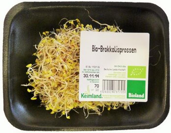 Produktfoto zu Brokkolisprossen samenfest 70g Keimland