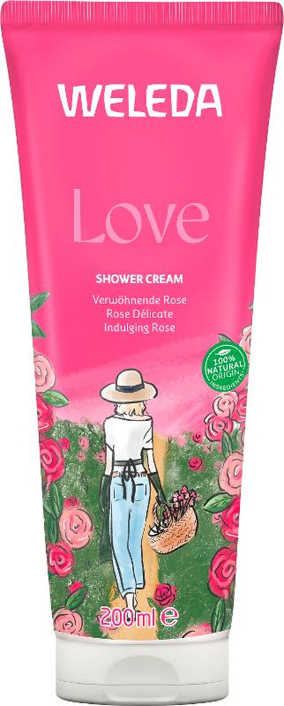 Produktfoto zu Aroma Dusche Love 200 ml Weleda
