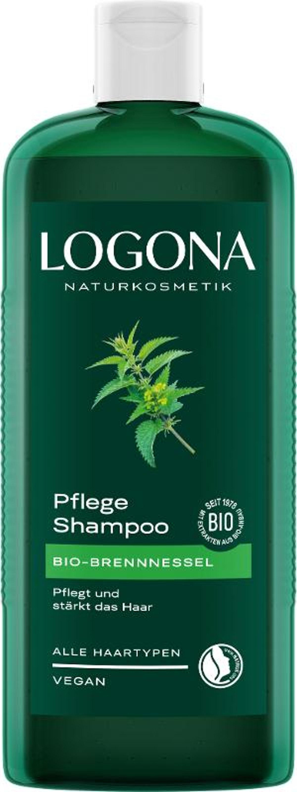 Produktfoto zu Pflege Shampoo Brennessel 500 ml Logona