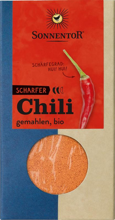 Produktfoto zu Chili gemahlen 40g Sonnentor