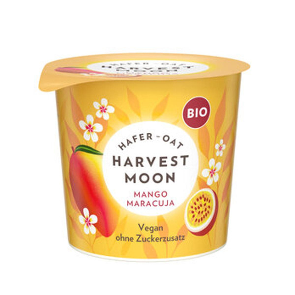 Produktfoto zu Hafer Joghurt Mango Maracuja 275g Harvest Moon