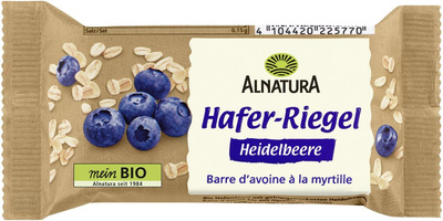 Produktfoto zu Hafer Riegel Heidelbeere 60g Alnatura