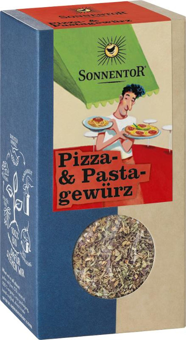 Produktfoto zu Pizza- und Pastagewürz 20g Sonnentor