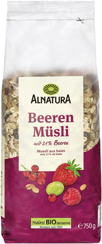 Produktfoto zu Beeren Müsli 750g Alnatura