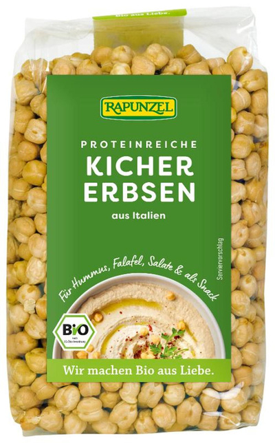 Produktfoto zu Kichererbsen 500g Rapunzel
